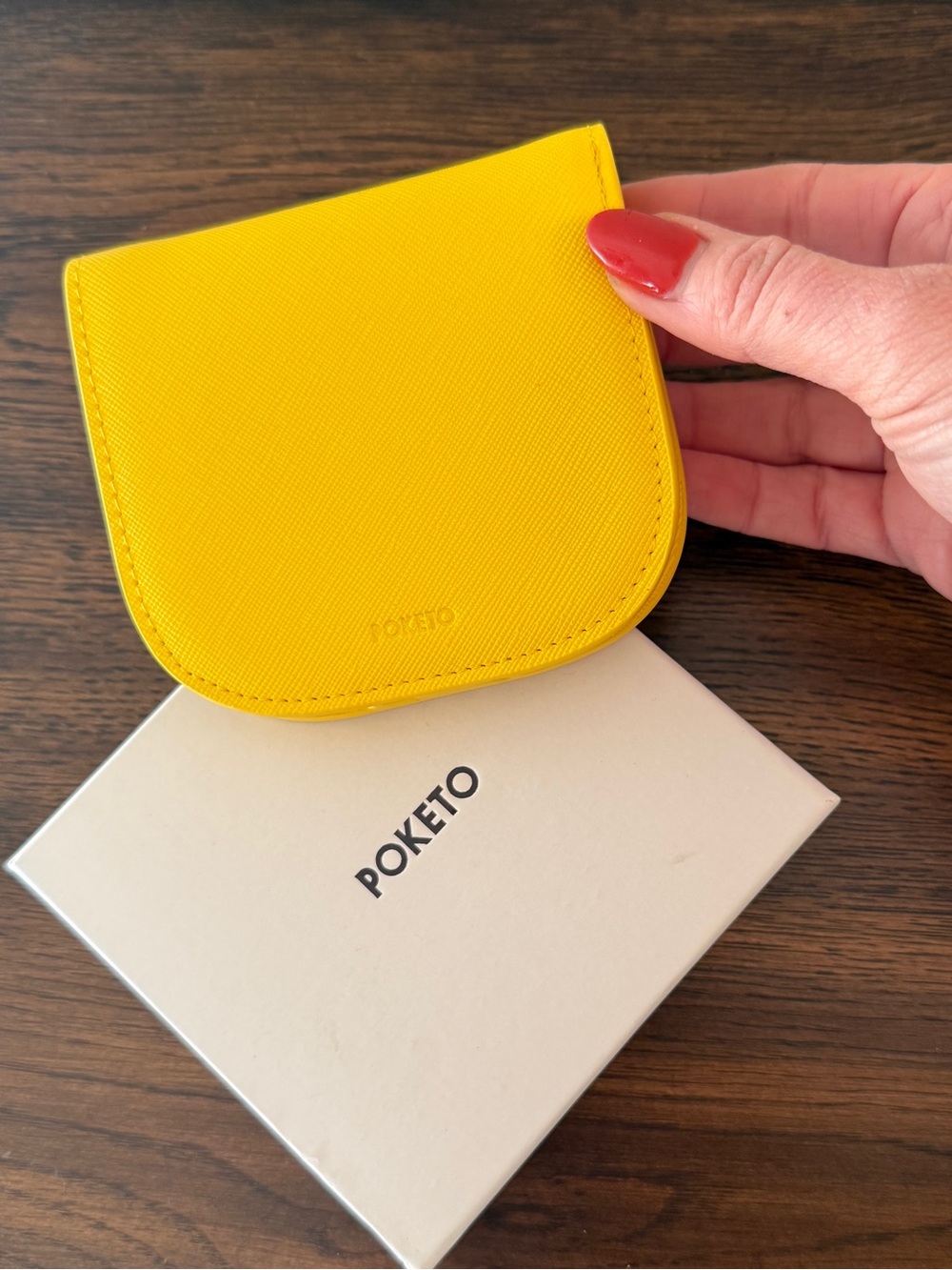NIB Poketo Yellow Some Wallet